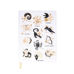 Notatnik aksamitny Jumbo Journal Zodiac - Designworks Ink
