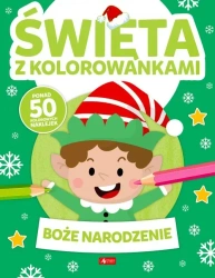 Święta z kolorowankami. Boże Narodzenie - opracowanie zbiorowe