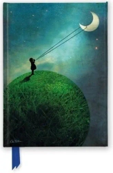 Notatnik A5 linia TW W pogoni za księżycem Catrin - Flame Tree