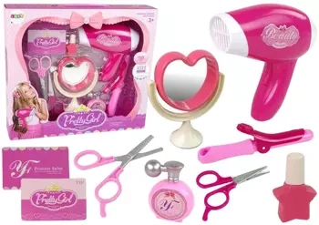 Zestaw fryzjerski z akcesoriami - Leantoys