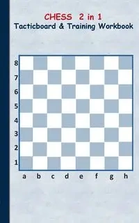 Chess 2 in 1 Tacticboard and Training Workbook - Theo von Taane