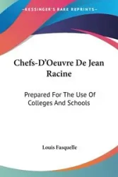 Chefs-D'Oeuvre De Jean Racine - Louis Fasquelle