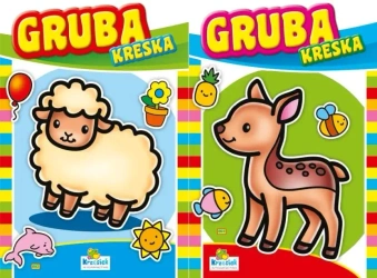 (202) Gruba kreska MIX - praca zbiorowa