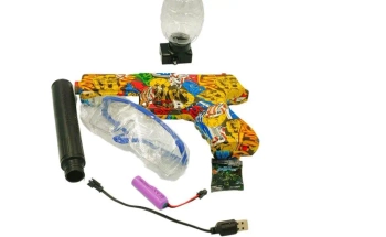 Pistolet na kulki żelowe i strzałki z ładowrką - Pegaz Toys