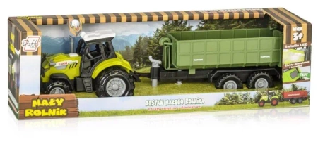 Traktor z przyczepą wywrotką rozdrabniacz - Daffi