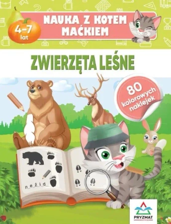Nauka z kotem Maćkiem. Zwierzęta leśne - Hristo Dimitrov