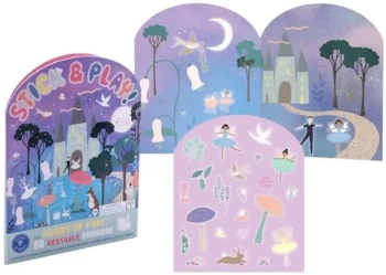 Naklejki wielokrotnego użytku baletnice - Floss & Rock