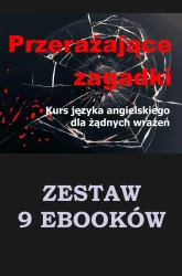 eBook 9 ebooków: Przerażające zagadki. Kurs języka angielskiego dla żądnych wrażeń - Marta Owczarek, Oscar Wilde, William Butler Yeats, Edgar Allan Poe, Arthur Doyle Conan