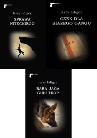 Baba Jaga gubi trop PAKIET 3 książek, Jerzy Edigey - Jerzy Edigey