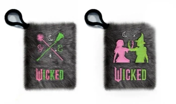 Notes 7x9cm pluszowy z zawieszką Wicked mix - Beniamin