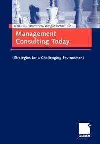 Management Consulting Today - Thommen Jean-Paul