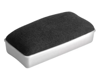 Ścierak do tablicy suchościeralna szara KS108-T - Tetis