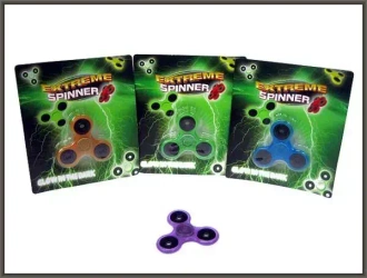 PROMO Extreme spinner 7x7,5cm świecący w ciemności 620377