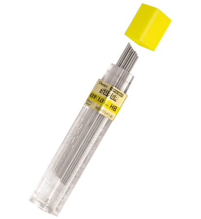 Grafity do ołówka 0.9mm Hb Pentel pudełko A 12