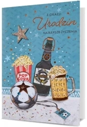 Karnet B6 Urodziny - Pan Dragon