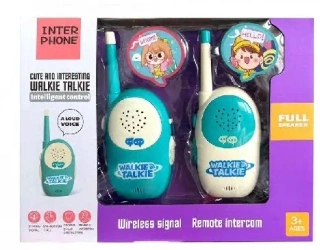 Walkie Talkie pastelowo niebieskie - Norimpex