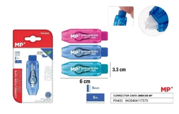 Korektor w taśmie 5mmx5m MIX - MP Main Paper