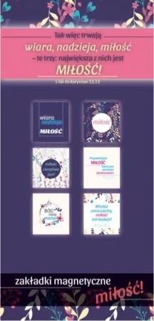 Zakładki Magnetyczne - Miłość - Szaron