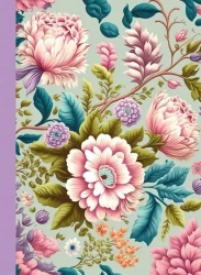Notatnik ozdobny 105x148/48K kratka TW Flora - Fresh