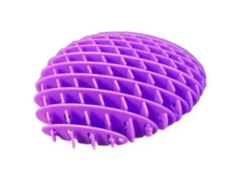 Gniotek antystresowy fioletowy 10cm - Leantoys