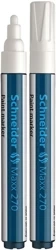 Marker olejowy schneider maxx 270 okrągły 1-3mm biały