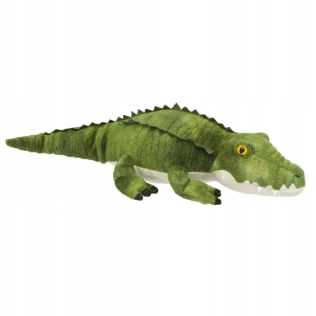 Ręcznie szyty pluszak krokodyl All About Nature 49 x 11 cm
