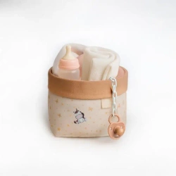 Koszyk akcesoriów dla lalki z jednorożcem - Antonio Juan