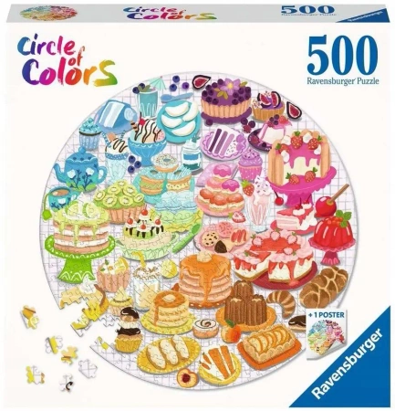 Puzzle 500 Desery - Ravensburger