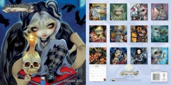 Kalendarz 2026 Strangeling Jasmine Becket-Griffith - Flame Tree