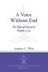 Journal of Theological Interpretation Supplements - Andrew C. Witt