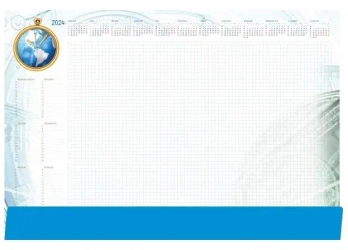 Planer 2026 B3 z listwą Globus - Michalczyk i Prokop