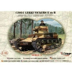 Polski Czołg Jednowieżowy Vickers E Mk B - Mirage Hobby
