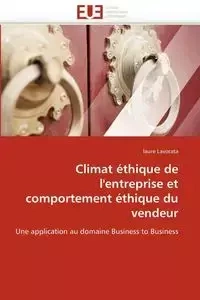 Climat éthique de l'entreprise et comportement éthique du vendeur - LAVORATA-l