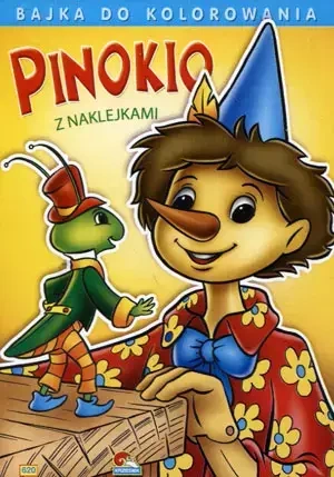 Bajka do kolorowania. Pinokio - Praca zbiorowa