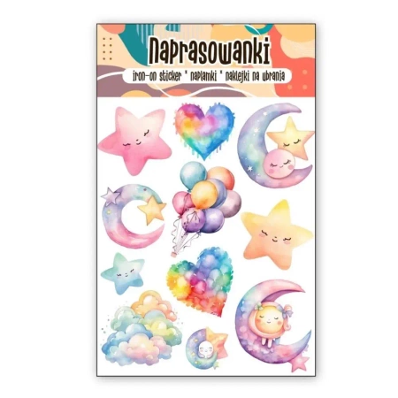 Naprasowanki Termo Naklejki na Ubrania Marzenia - Cass film