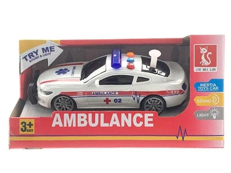 Auto karetka pogotowia światło i dźwięk 17cm - Icom