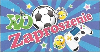 Zaproszenie Urodziny dziecięce (10szt) - Astro Atelier