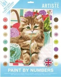 Malowanie po numerach - Cute Kitten - Dalprint dpCraft