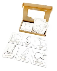 Układanka tematyczna - zwierzęta leśne - Colorado