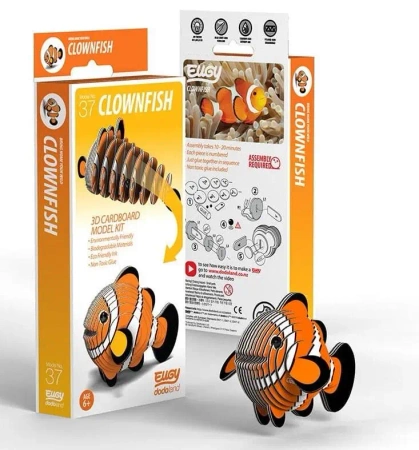 Błazenek Rybka Eugy. Eko Układanka 3D - Eugy