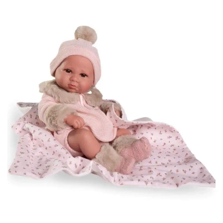 Lalka Luca z kocykiem 42cm - Antonio Juan