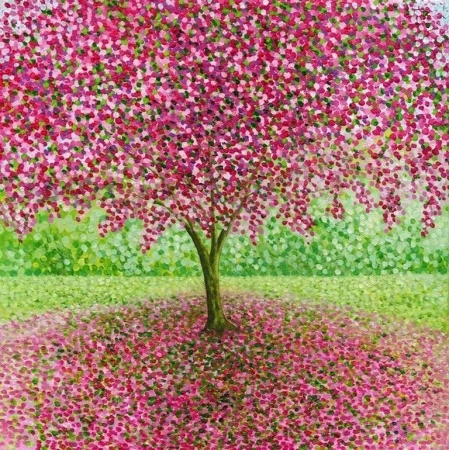 Karnet z kopertą Wiosenny kwiat - Susan Entwistle