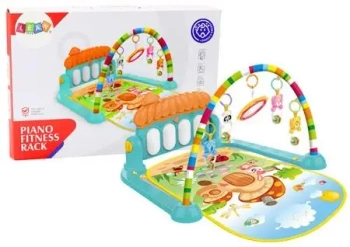 Mata gimnastyczna pianinko edukacyjne dźwięki - Leantoys