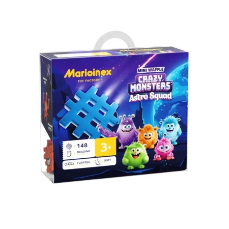 Mini Waffle Crazy Monsters Astro Squad 148el - Marioinex