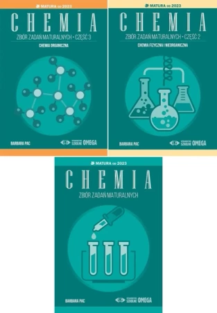 Chemia Zbiór zadań maturalnych część 1 + 2 + 3 Omega Barbara Pac - Barbara Pac