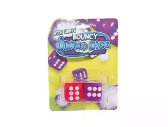 Kostki duże ze światłem 3,6cm 621176 Hipo