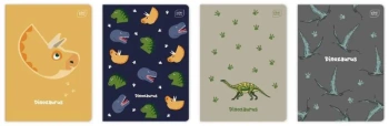 Zeszyt A5/16K trzylinia kolor Dinozaurus (20szt) - INTERDRUK