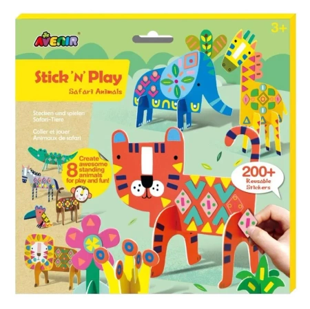 Stick N Play - Zwięrzta safari - Avenir