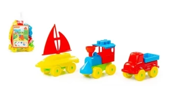 Klocki Mały wędrownik 23el. - Wader Polesie