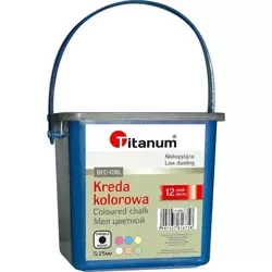 Kreda chodnikowa 2x6 kolorów - Titanum